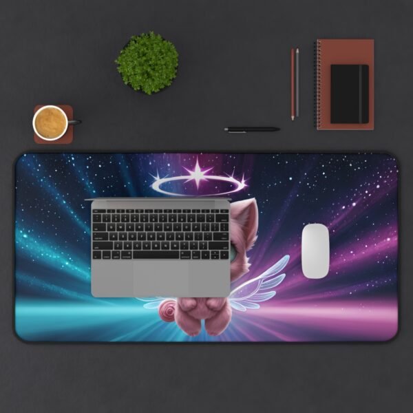 digital artist desk mat with stylus support, mechanical keyboard + mouse combo desk mat, full-size keyboard and number pad desk mat, desk mat for MacBook and external screen
