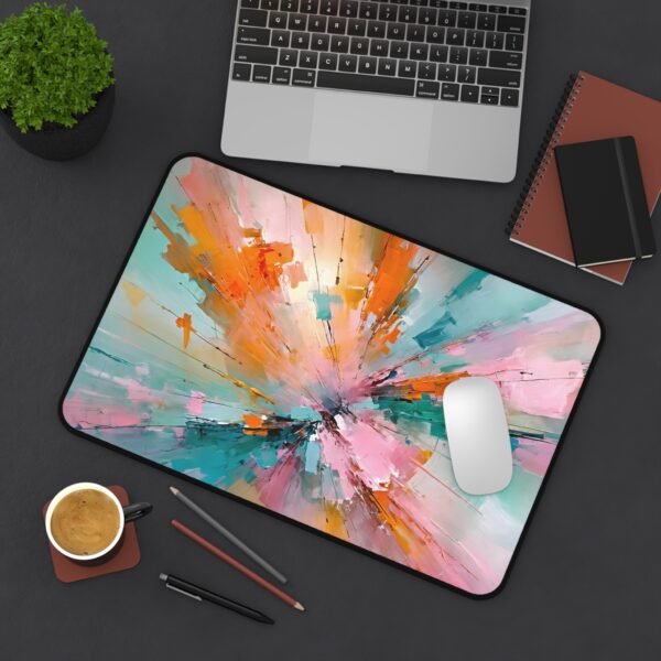 creative layout design, creative gear setup, modern home office mat, modern desk style, modern workspace gear