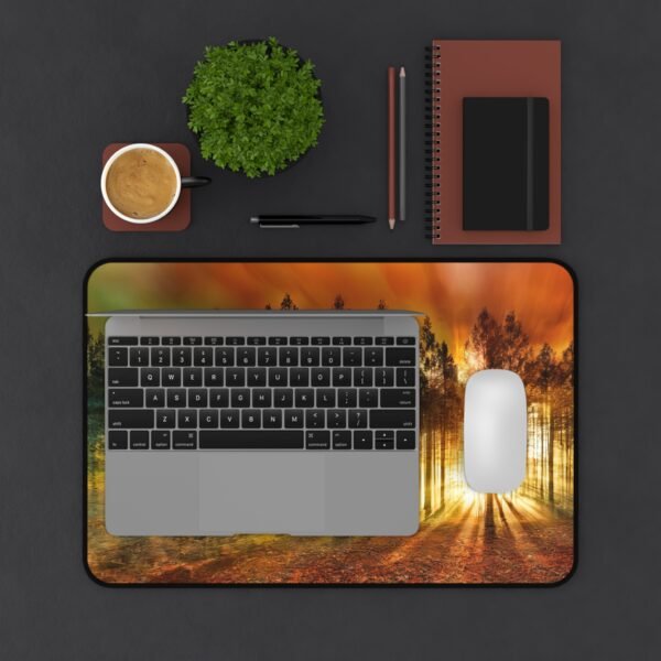 it offers the ideal workspace canvas—big enough for your essentials, compact enough to keep your desk feeling open. The neoprene surface provides fluid glide and lasting comfort, while stitched edges and a rubberized base keep everything stable and polished.