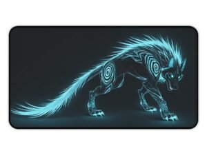 pad for peaceful mornings and late-night ideas, blue wherwholf
