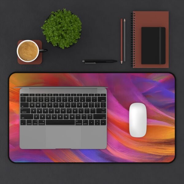 lake dock desk mat, boat life workspace pad, nautical stripe surface, sailor theme desk mat, anchor pattern pad