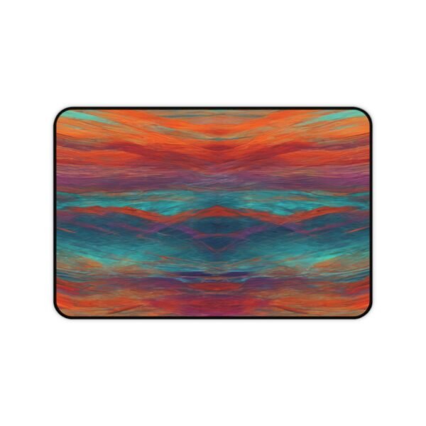 cherry blossom surface, nature bloom workspace pad, pastel season desk mat, easter-themed workspace