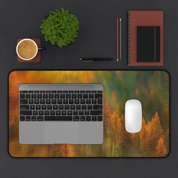 colorful desk accessory, sleek desk mat, table desk pad, soft surface pad, office gear, gamer desk mat,