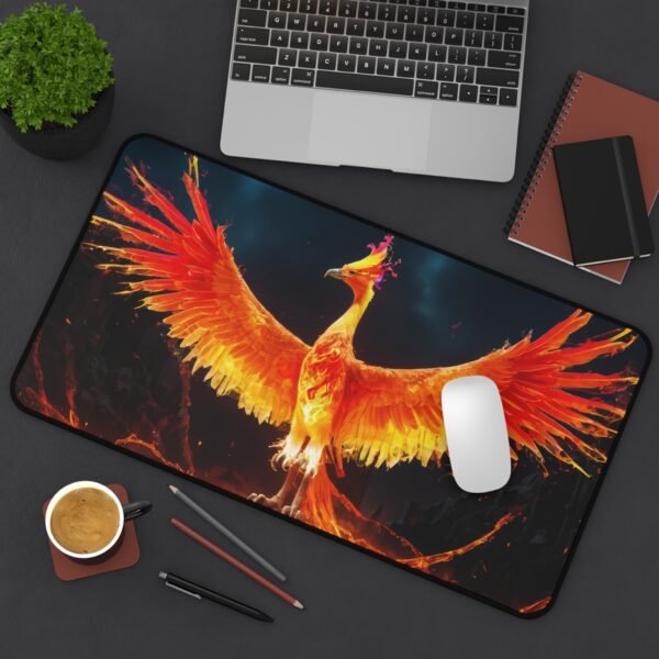 white desk mat for light themed setup, black desk pad for sleek office look, pink mouse pad for cozy desk aesthetic