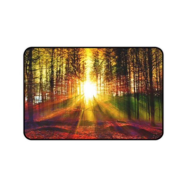 workspace mat inspired by natural textures for eco-conscious setups, mouse pad with foggy forest vibe for tonal workspace balance, desk mat with river stone balance for nature-loving creators, workspace mat with bark and moss undertones for mindful planning spaces,