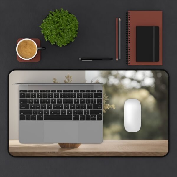 mouse pad that fits full keyboard, mouse pad that’s easy to clean, desk mat that enhances lighting, mouse pad that reduces glare, aesthetic workspace for flat lays, photogenic desk setup surface