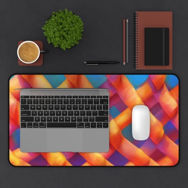 fast glide mouse mat, anti-slip gaming desk pad, smooth aim surface pad, pixel-perfect mouse tracking mat