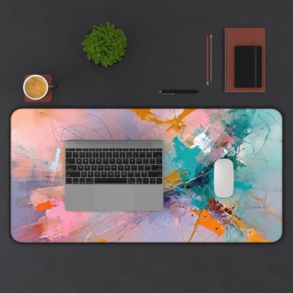 artist desk mat, digital art workspace pad, creative pro layout, productivity booster pad, focused mind workspace