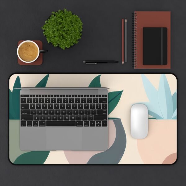 desk mat that supports emotional productivity, workspace mat for visually soothing spaces, mouse pad with soft-grid alignment