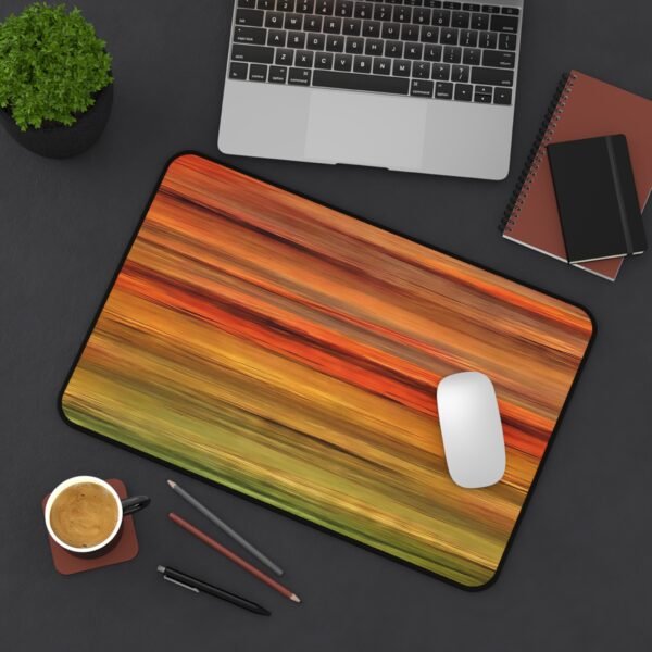 audit-friendly workspace, policy binder desk surface, HR station desk mat, employee file surface