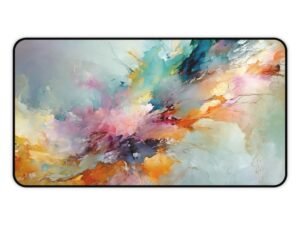 thin desk mat, thin desktop pad, thin gear setup, thin layout surface, thin office decor