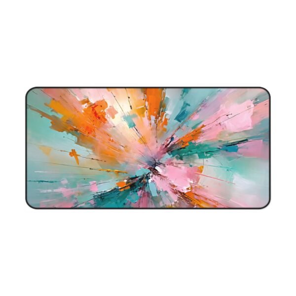 focused desk setup, focused mat layout, focused office pad, creative space mat, creative office decor