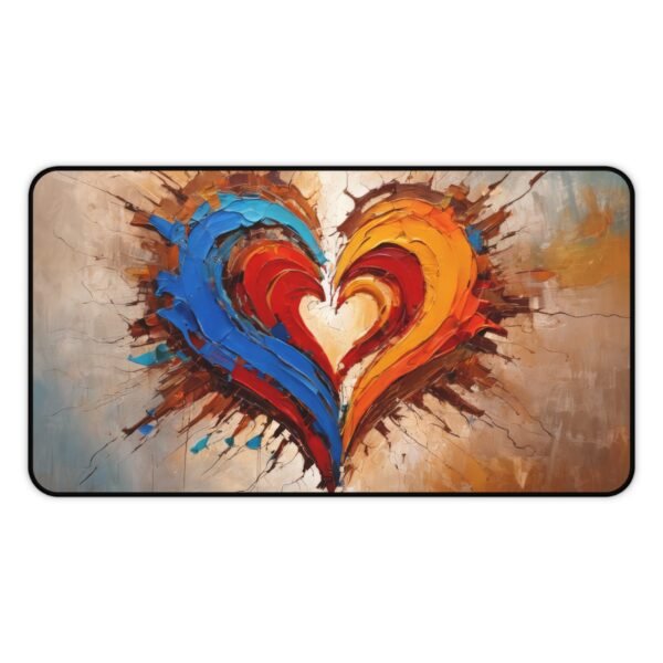 workspace mat with pixelated form rhythm, mouse pad with echo distortion layering, desk mat with drifting pattern convergence, workspace mat for abstract-focused creators, mouse pad with clustered opacity textures,