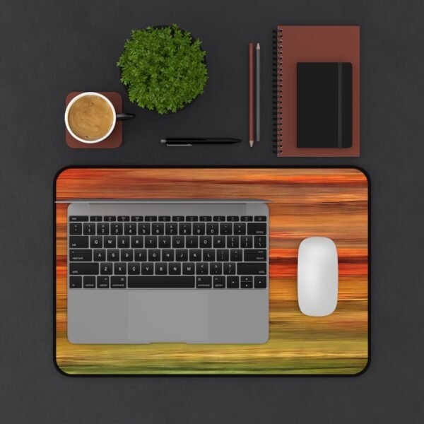 onboarding workspace pad, training module desk mat, corporate manual surface, handbook station pad