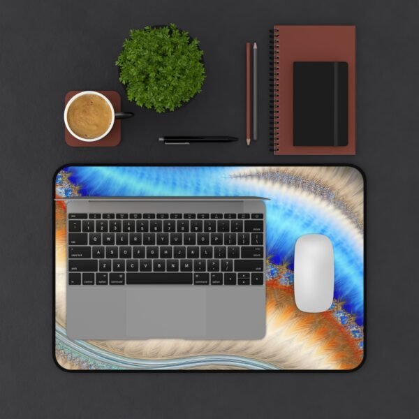 mouse pad that blends into your setup, desk mat for top-down camera rigs, workspace mat that holds aesthetic symmetry