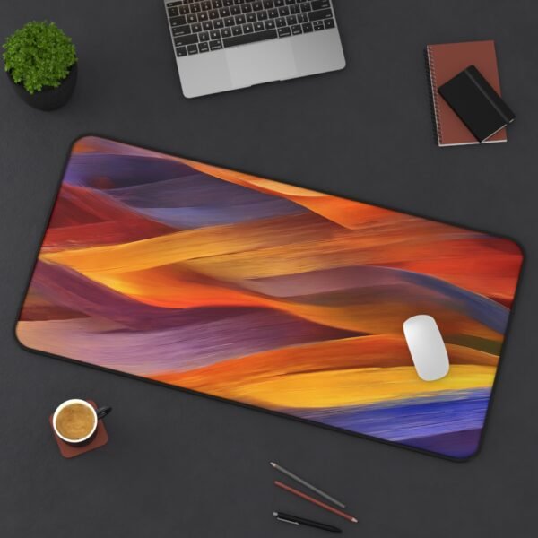 cosmic light workspace, moonlight pad surface, lunar vibe desk mat, astrology workspace accessory