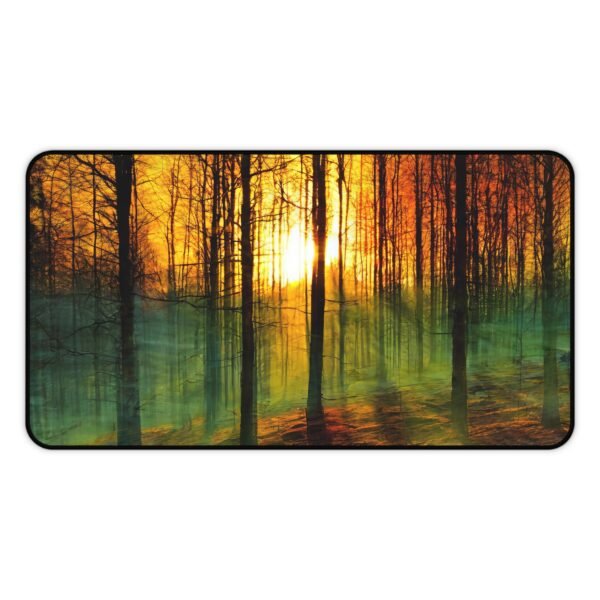 Sized at 16" x 32", it offers a solid foundation for work, gaming, or creative flow. The neoprene surface is smooth yet soft, ideal for both precision and comfort. Stitched edges provide lasting durability, and the rubber backing locks everything in place.
