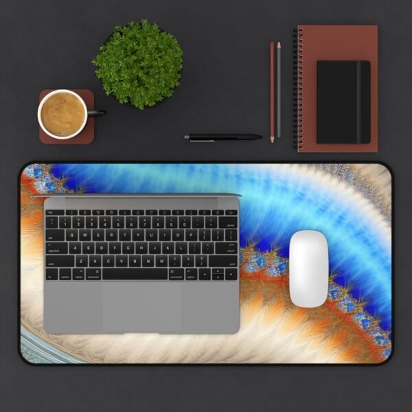 workspace mat for analog/digital blends, mouse pad with content-first styling, desk mat for daily productivity rituals