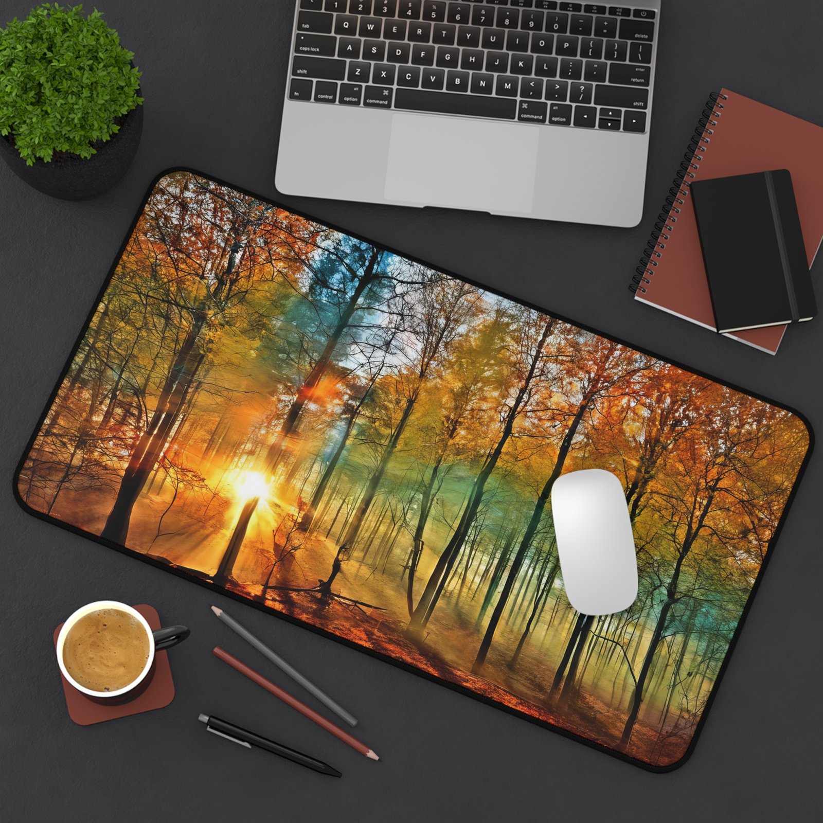 desk mat for curated outdoor-inspired workspaces, workspace mat that channels clean, wild clarity