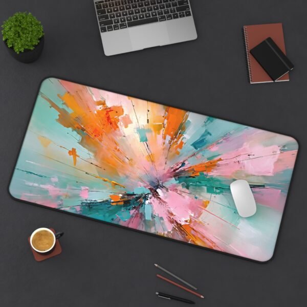 simple desktop pad, simple gear item, simple layout setup, simple office decor, optimized workspace mat