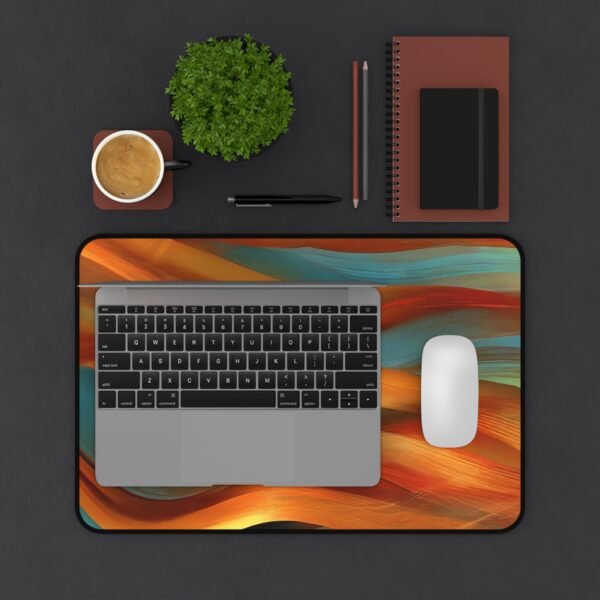 Reels editing desk pad, content batch station mat, planning content workspace