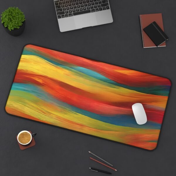 blueprint style desk mat, CAD drafting surface, architecture design desk pad, sketch and render workspace