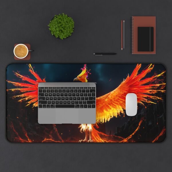 best desk mat for programmers, functional desk pad for remote work, non-slip mouse mat for typing