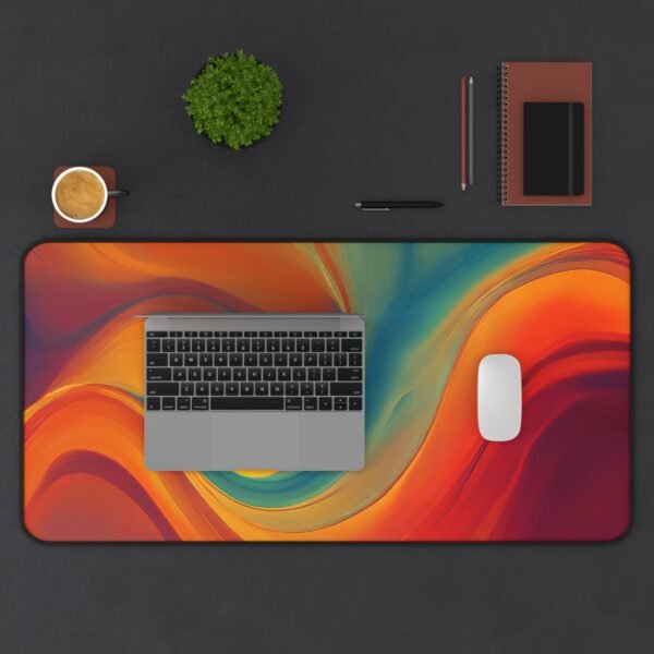 astrology signs workspace, star chart desk pad, moon phase desk mat, eclipse pattern workspace pad