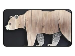 desk mat for structured chaos, workspace mat for workspace calm, mouse pad that blends into any desk