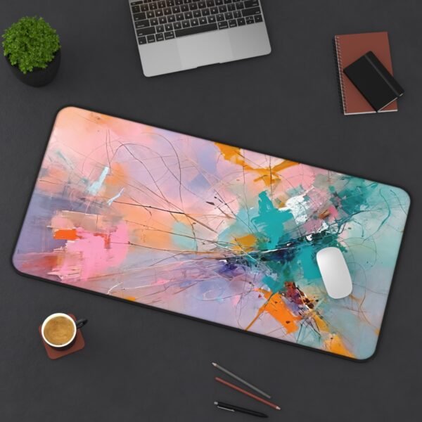 startup gear layout, design studio desk pad, design workspace accessory, illustrator desk setup