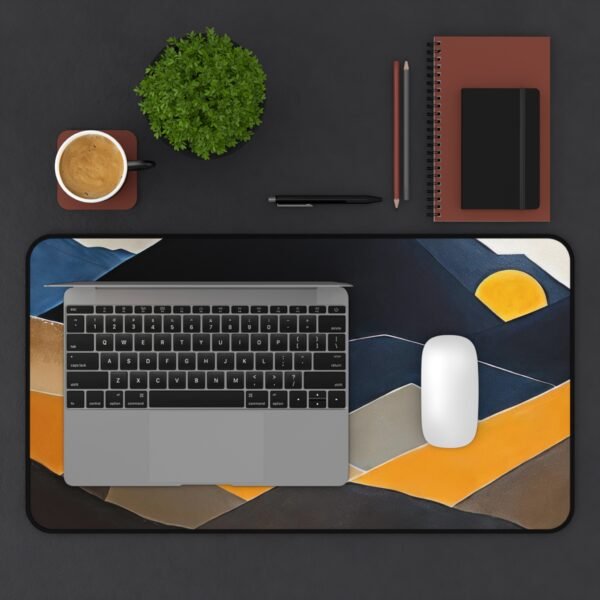 desk mat for soft workspace zones, workspace mat for warm, bright productivity