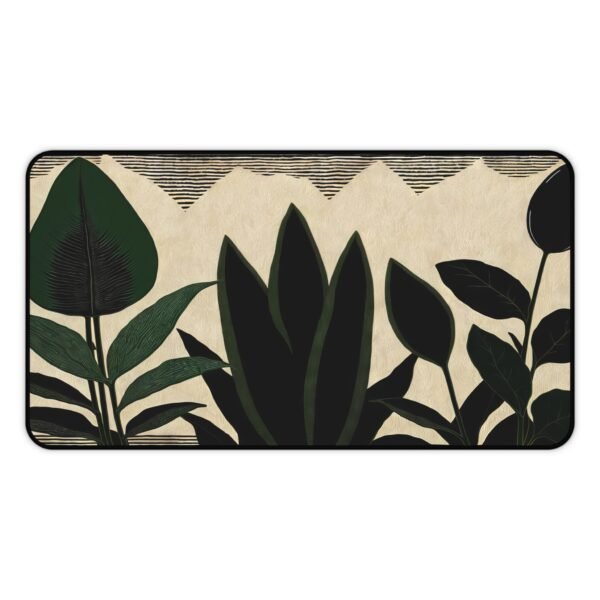 desk mat for slow living setups, workspace mat that supports wellness, mouse pad that matches candle-lit desks