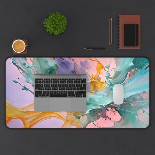 portable desk mat, portable gear item, portable layout setup, portable office pad, premium desk mat