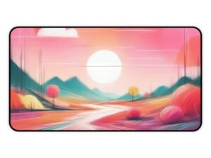 with pale ashwood inspiration, mouse pad with brushed earth textures, desk mat with wildflower-hinted neutrality, workspace mat with earth-muted depth, mouse pad with pine light diffusion, desk mat with feathered daylight tone blend,
