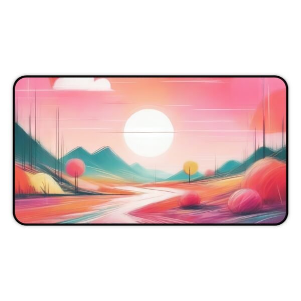 with pale ashwood inspiration, mouse pad with brushed earth textures, desk mat with wildflower-hinted neutrality, workspace mat with earth-muted depth, mouse pad with pine light diffusion, desk mat with feathered daylight tone blend,
