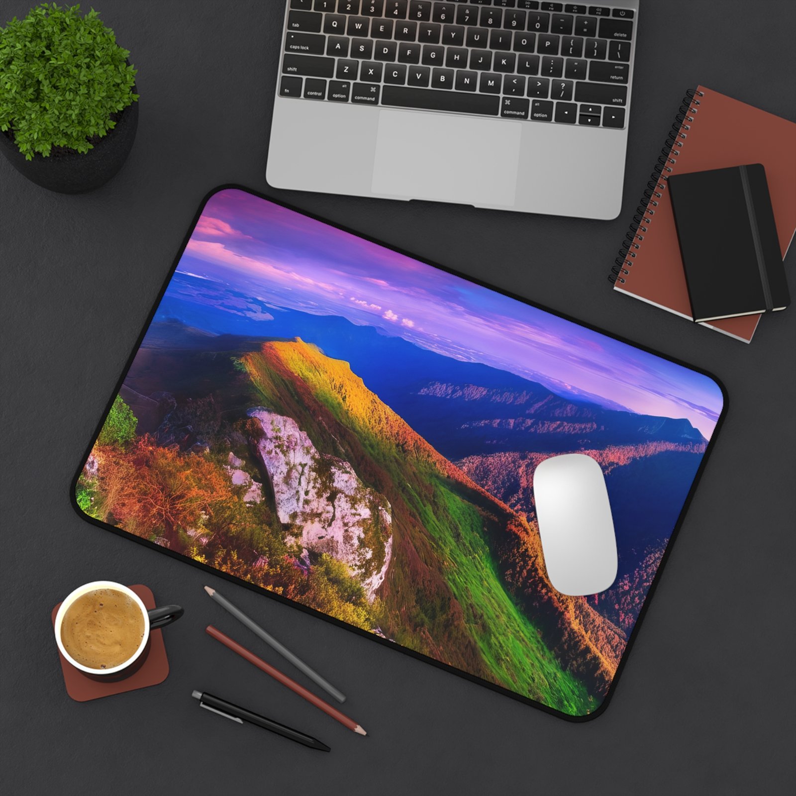 mouse pad that works with natural lighting, desk mat for workspace zen, mouse pad that supports your creative workflow