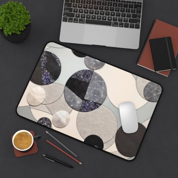 organize your life workspace, planner-perfect desk mat, habit stacking surface pad, quiet luxury desk pad