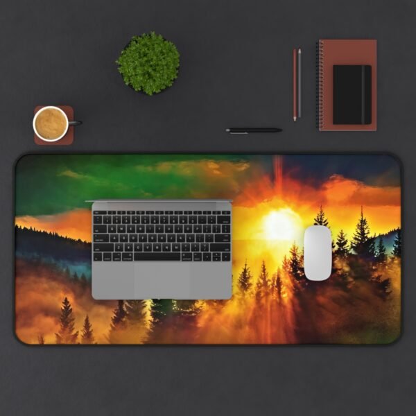 desk mat that transforms space into sanctuary, workspace mat for organic light symmetry, mouse pad that holds calm under pressure, desk mat with rock-face inspired texture, workspace mat that pulls from grounded environments