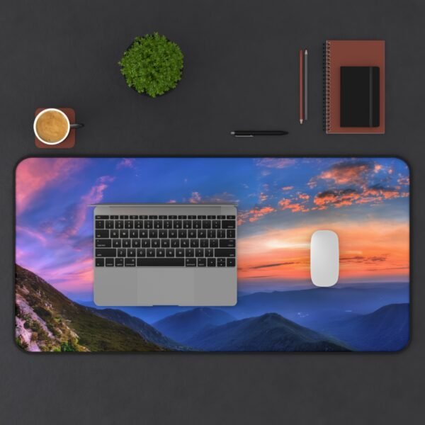 and planning, mouse pad that compliments productivity habits, desk mat with clean curves and soft corners