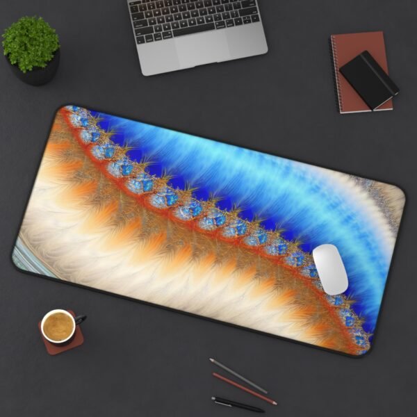 workspace mat with photo-smooth coverage