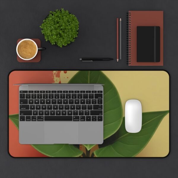 mouse pad that feels like clean energy, desk mat for aesthetic small spaces, workspace mat for light + focus, mouse pad that brings calm to the desk, desk mat for neutral-focused gear