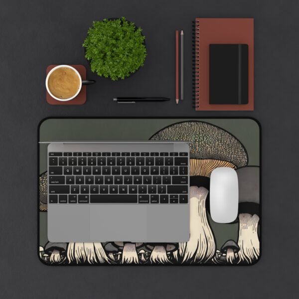 desk mat that helps you start your day, workspace mat for quiet moments of planning