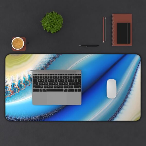 workspace mat that fades perfectly into daylight, mouse pad for dream setup planning