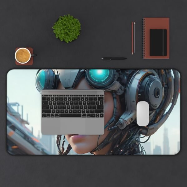 mouse pad inspired by futuristic workstation design for future-forward desk layouts, mouse pad inspired by next-gen visual mapping for tech-integrated workspace styling, workspace mat with hyperspace-inspired depth for elevated cyber environments