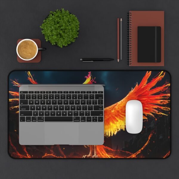 marble desk mat for elegant vibe, wood print desk pad for rustic setup, leather desk mat for luxury office