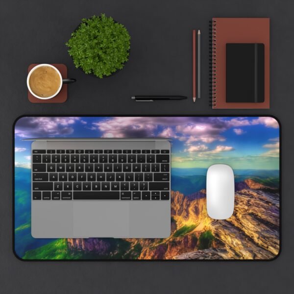 desk mat for minimalist setups with gradient finish