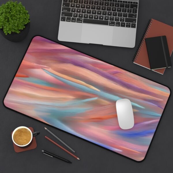 carry-friendly mat, flexible work zone pad, hot desk surface, coworking space desk mat, shareable workspace pad