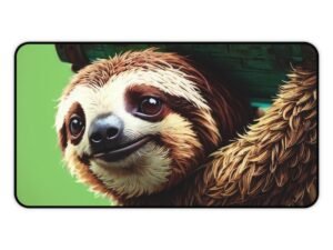 high quality workspace accessories, clean workflow setup, designer desk layout, custom desk mat ideas